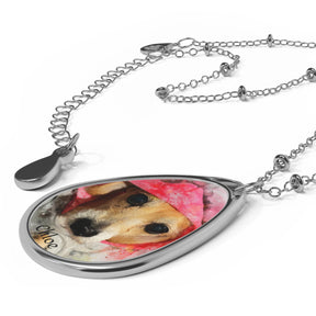 Custom Pet Portrait Necklace