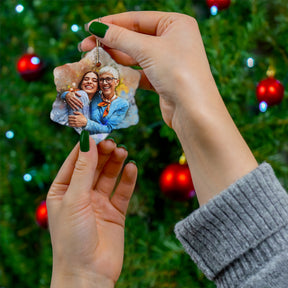 Custom Portrait on Ceramic Ornament in 3 Shapes