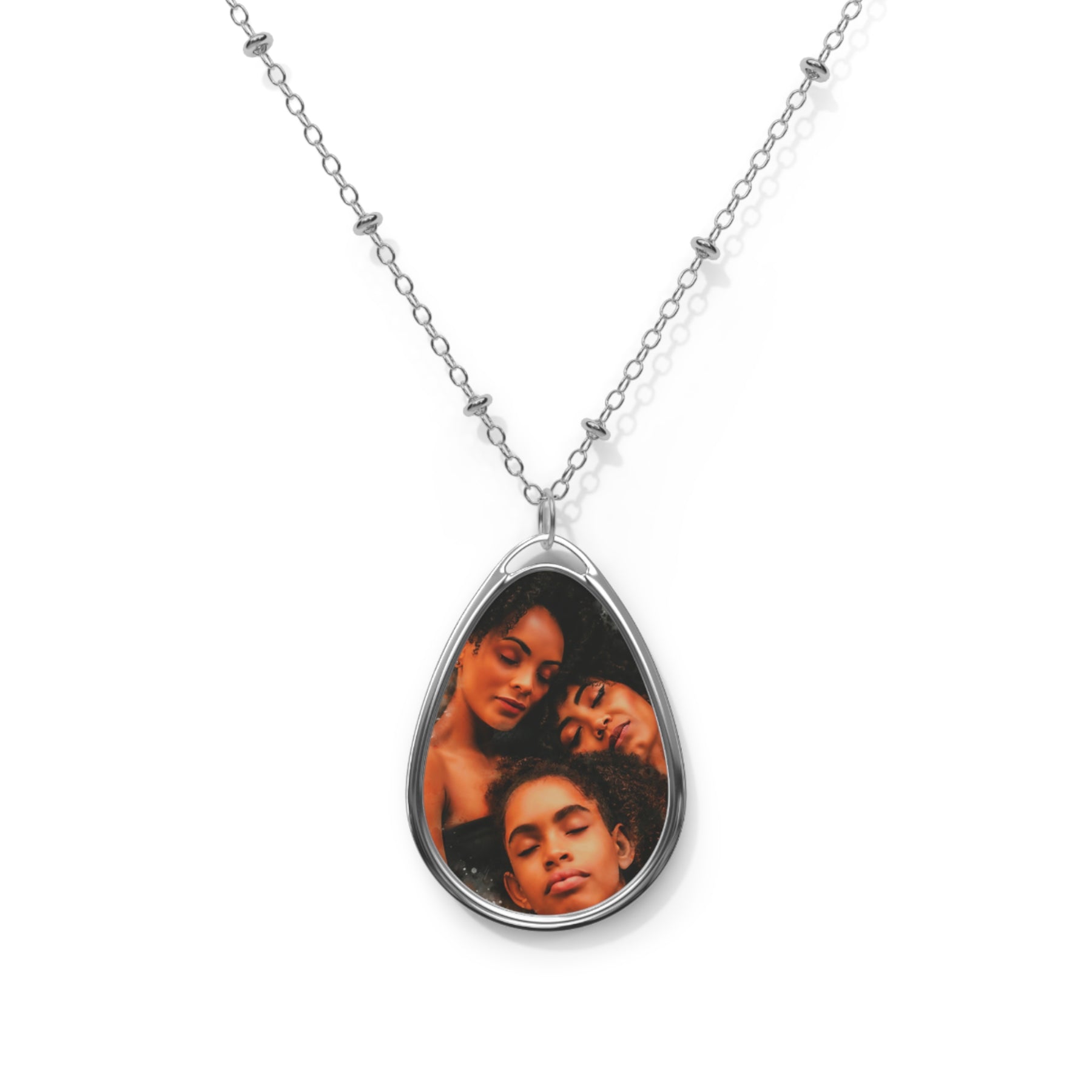 Custom Family Portrait Necklace