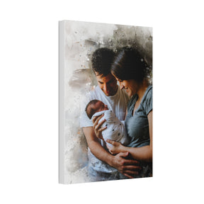 Custom Portrait on Unframed Canvas